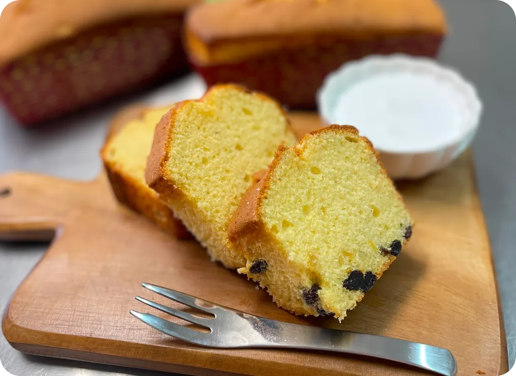 手作りパウンドケーキ